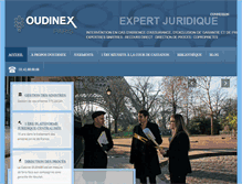 Tablet Screenshot of oudinex.com